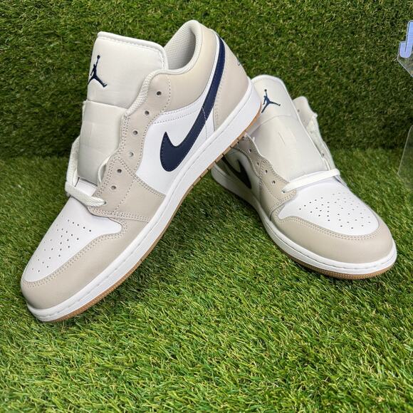 Air Jordan 1 Low 'Georgetown' Size 13 553558-146 - Picture 1 of 11
